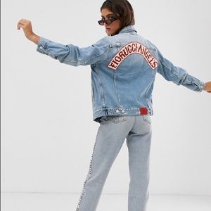 Fiorucci Nico Oversized Denim Trucker Jacket